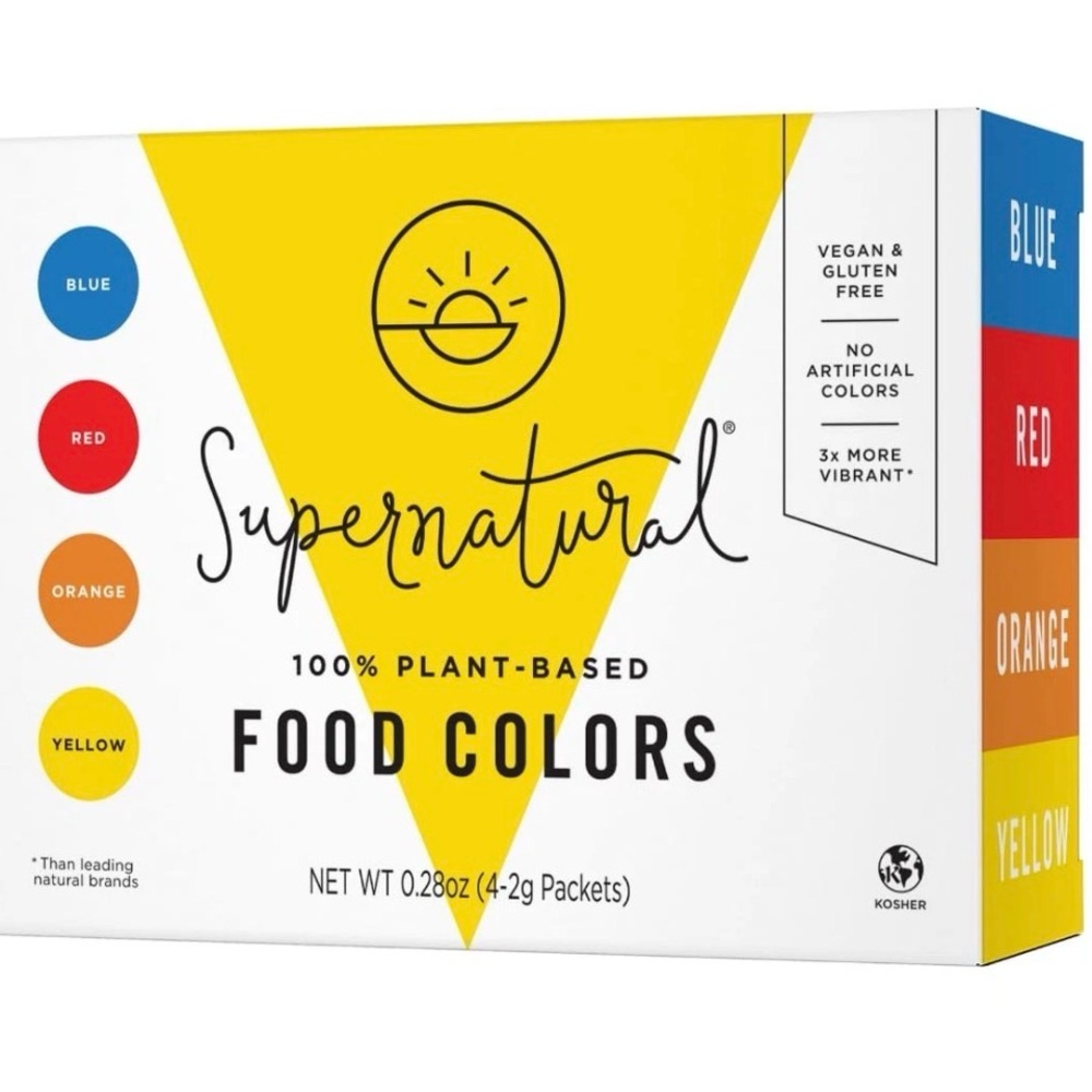 Supernatural Plant-Based Food Colors
